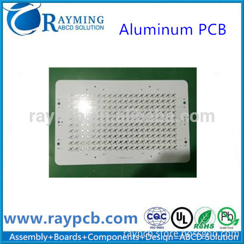 80mm*50mm Rectangle Aluminium pcb,94v0 Aluminum led pcb Design